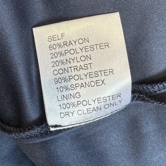 Tadashi Shoji Blue Lace Fit & Flare Midi Sleeveless Dress (Sz 6) - Picture 11 of 11